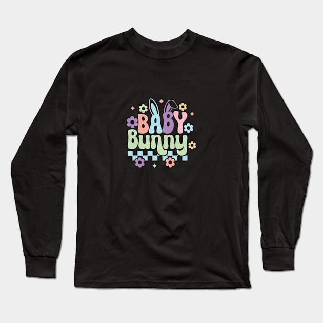 Easter Baby Bunny Long Sleeve T-Shirt by GoodWills